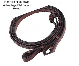 Henri de Rivel HDR Advantage Flat Laced Reins