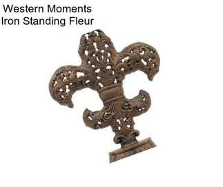 Western Moments Iron Standing Fleur