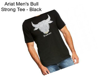 Ariat Men\'s Bull Strong Tee - Black