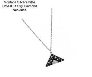 Montana Silversmiths CrossCut Sky Diamond Necklace