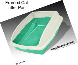 Framed Cat Litter Pan