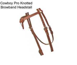 Cowboy Pro Knotted Browband Headstall