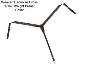 Weaver Turquoise Cross 1-1/4\