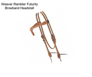 Weaver Rambler Futurity Browband Headstall