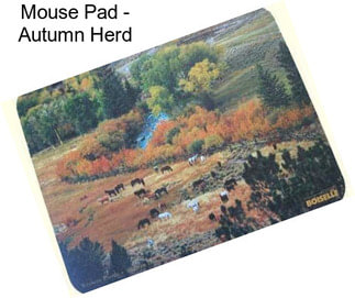 Mouse Pad - Autumn Herd