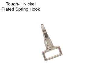 Tough-1 Nickel Plated Spring Hook
