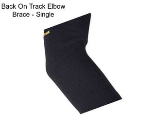 Back On Track Elbow Brace - Single