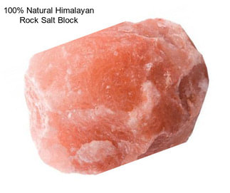 100% Natural Himalayan Rock Salt Block