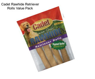 Cadet Rawhide Retriever Rolls Value Pack