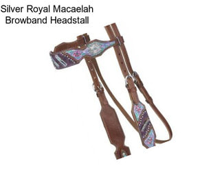 Silver Royal Macaelah Browband Headstall