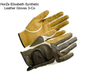 HorZe Elisabeth Synthetic Leather Gloves 3-Co