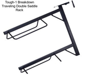 Tough-1 Breakdown Traveling Double Saddle Rack