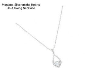 Montana Silversmiths Hearts On A Swing Necklace