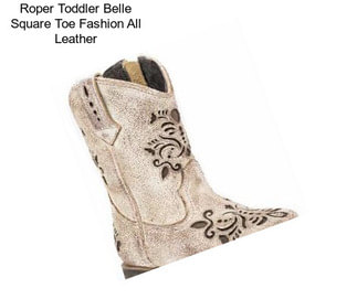 Roper Toddler Belle Square Toe Fashion All Leather