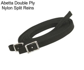 Abetta Double Ply Nylon Split Reins