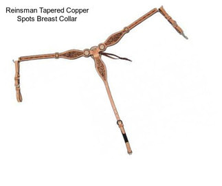 Reinsman Tapered Copper Spots Breast Collar