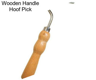 Wooden Handle Hoof Pick