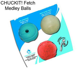 CHUCKIT! Fetch Medley Balls