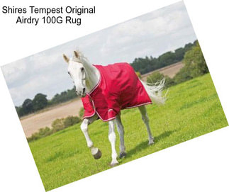 Shires Tempest Original Airdry 100G Rug