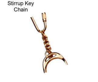 Stirrup Key Chain