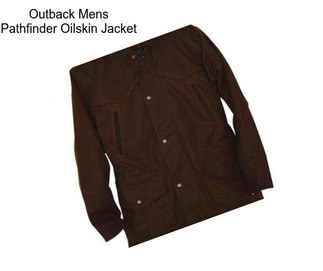 Outback Mens Pathfinder Oilskin Jacket