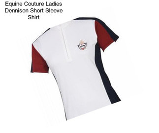 Equine Couture Ladies Dennison Short Sleeve Shirt