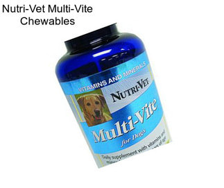 Nutri-Vet Multi-Vite Chewables