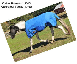 Kodiak Premium 1200D Waterproof Turnout Sheet