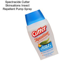 Spectracide Cutter Skinsations Insect Repellent Pump Spray