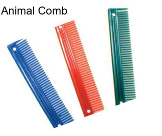 Animal Comb