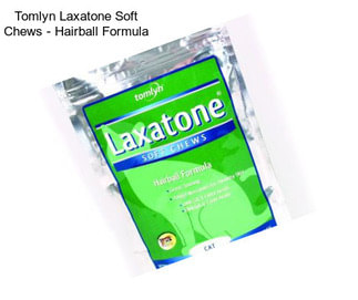 Tomlyn Laxatone Soft Chews - Hairball Formula