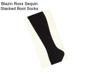 Blazin Roxx Sequin Stacked Boot Socks