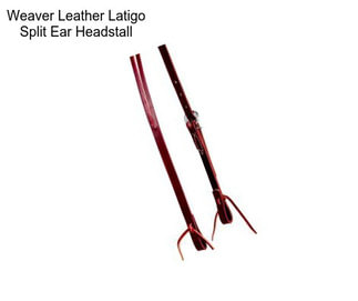 Weaver Leather Latigo Split Ear Headstall