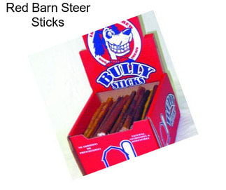 Red Barn Steer Sticks
