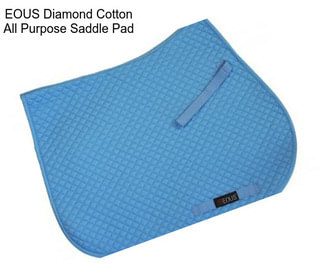 EOUS Diamond Cotton All Purpose Saddle Pad