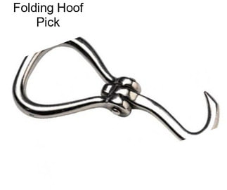 Folding Hoof Pick