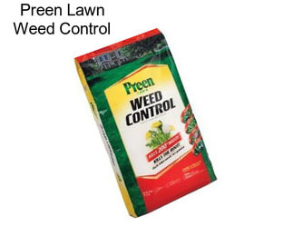 Preen Lawn Weed Control