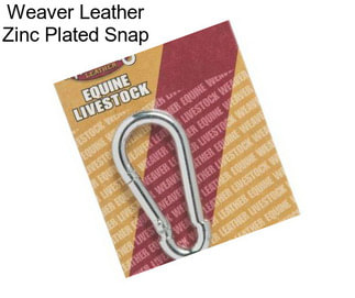 Weaver Leather Zinc Plated Snap