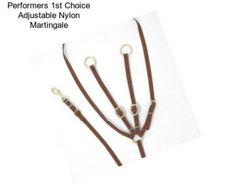 Performers 1st Choice Adjustable Nylon Martingale