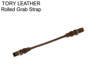 TORY LEATHER Rolled Grab Strap