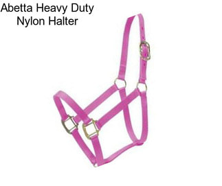 Abetta Heavy Duty Nylon Halter