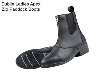 Dublin Ladies Apex Zip Paddock Boots