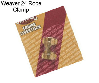 Weaver 24 Rope Clamp