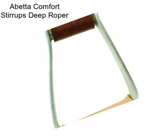 Abetta Comfort Stirrups Deep Roper