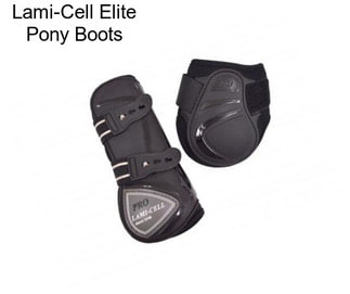 Lami-Cell Elite Pony Boots