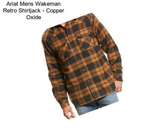 Ariat Mens Wakeman Retro Shirtjack - Copper Oxide