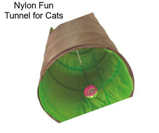 Nylon Fun Tunnel for Cats