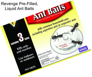 Revenge Pre-Filled, Liquid Ant Baits