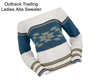 Outback Trading Ladies Alta Sweater