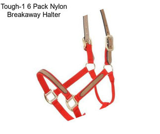 Tough-1 6 Pack Nylon Breakaway Halter